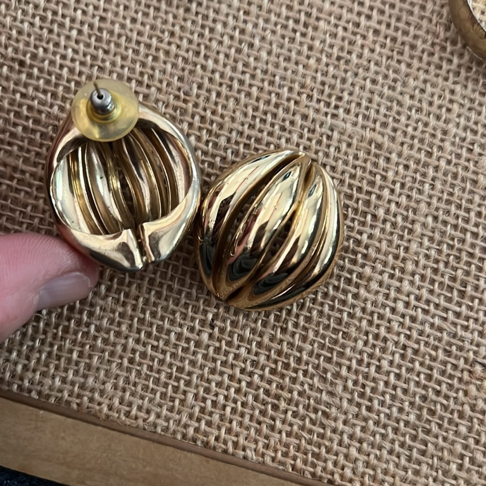 Vintage earrings lot of 3 - Picture 2 of 5